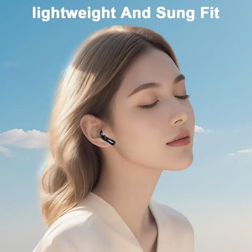 HYGMOCC AI Language Translator Earbuds, Supports 144 Languages,Online Translation Real Time,Earphone 3-in-1 Accents，Earbuds Perfect for Travel Business and Learning Voice Language Translator（Black） — view 5