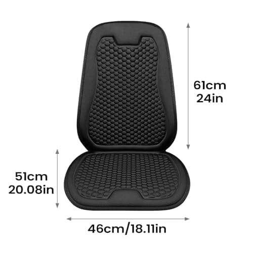 Breathable Car Seat Cooler, Non-Slip Cooling Cushion With Lumbar — view 5