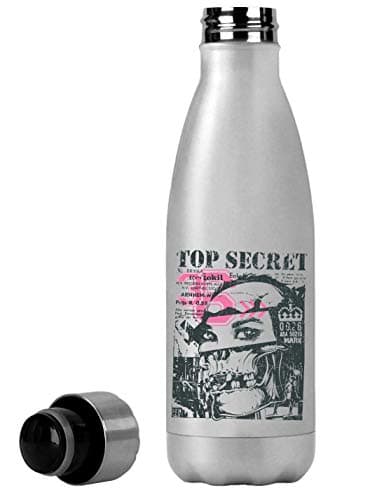 Top Secret Skull Pop Art Thermal Travel Flask 350ml
