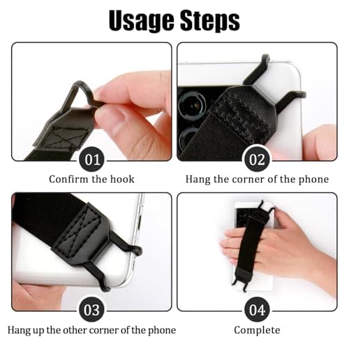 Secure Hand Strap Secure Grip Holder for 6-8 Inch Kindle, Kobo & E-Readers — view 3