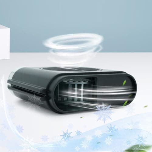 Car Seat Cooling Fan, With USB Rechargeable Design, 14.1cm, Wireless Portable Headrest Air Conditioner Fan, Düal Speed Ventilation Cooler, For Hot Weather Road Trip Driving Travel Daily Commuting — view 3