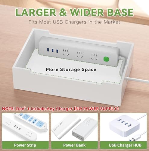 Pezin & Hulin Bamboo Charging Station for Multiple Devices White — view 5