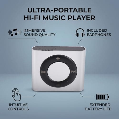 Sorandy MP3 Player Portable with Speaker for Students Kids 64GB Expansion — view 5