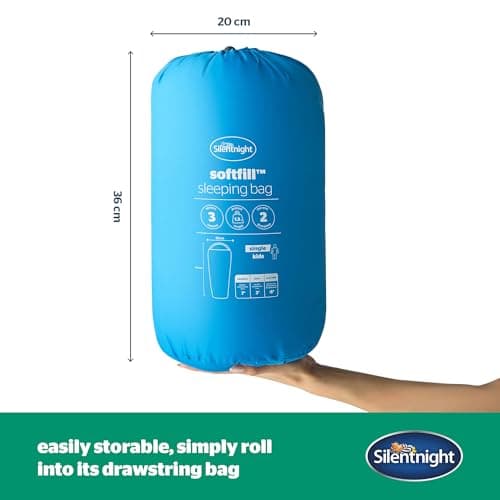 Silentnight Kids Sleeping Bag - Blue — view 5