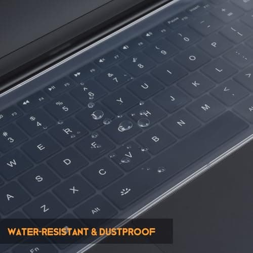 Universal Silicone Keyboard Cover for 13" 13.3" 14" Laptop Notebook, Anti Dust Waterproof Clear Keyboard Protector Skin(Size: 12.28" x 5.08") — view 5