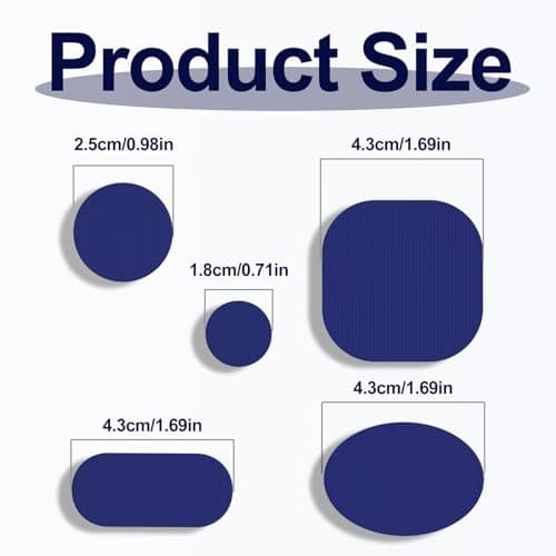 Skystuff 45pcs Nylon Repair Patches, Waterproof Self-Adhesive for Tent — view 2