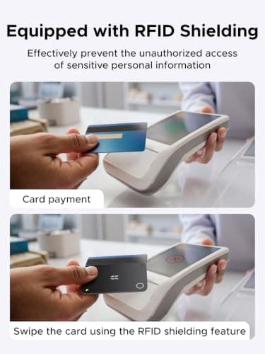 UGREEN FineTrack Slim2 Wallet Tracker for Apple Find My & Google Find Hub — view 3