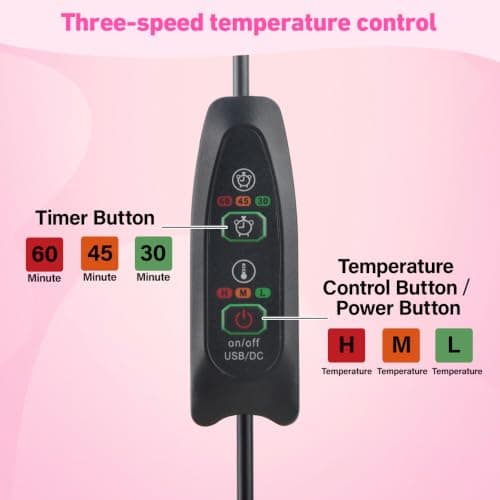 Zogxyc Heated Foot Warmers, 2 in 1 USB Foot Warmer Hand Warmer — view 4