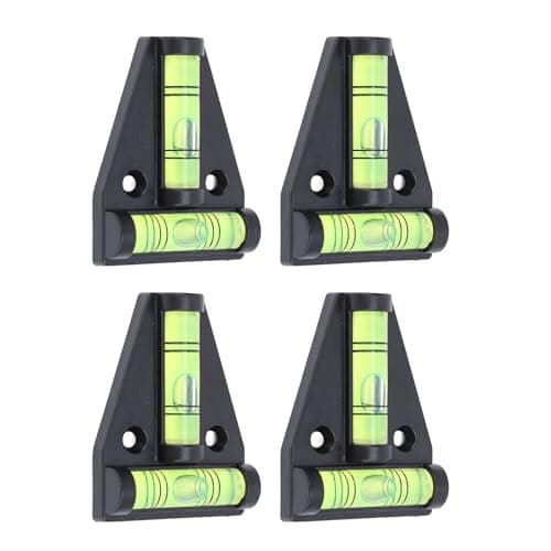 UPALDHOU RV T Level Bubble Set, 4 Pack Mini Portable — view 2