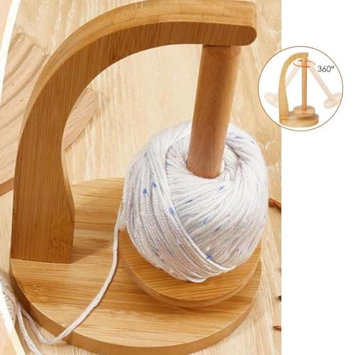 Yarn Holder,Yarn Spinner,Wool Holders When Crocheting — view 3