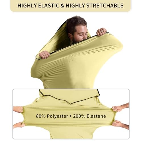 Naturehike Ultralight Sleeping Bag Liner, 390g, High Elasticity, Travel Sleeping Bag for Backpacking, Hostels, Camping — view 2