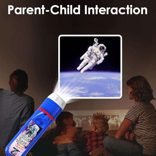 Pup Go Outer Space Torch and Projector for Kids Ages 3+, 3 Discs 24 Images, — view 3