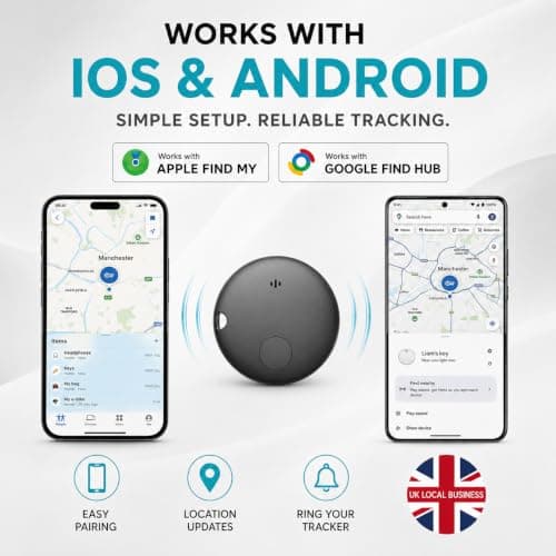 Bluetooth Tracker Tag 2 Pack, Keys Finder and Item Locator for Keys, Wallet, Bags, Luggage and More, Phone Finder, Both iOS and Android Compatible & IP67 Waterproof — view 2