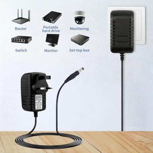 AC/DC Adapter Universal Power Supply 100-240V 50/60Hz – Switching Adapter Wall Charger for Electronics Multi-Voltage AC Adapter with Safety Protection Portable DC Power Supply for Home Office Travel — view 4