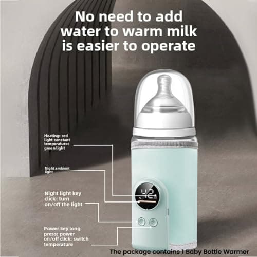NONDK USB Baby Milk Warmer with Smart Temperature Control for Travel — view 2