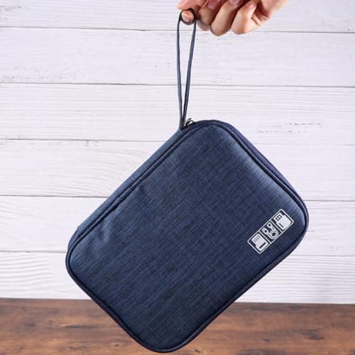 Nylon Digital Pouch Capacity Multi-function Large Storage Bag — view 3