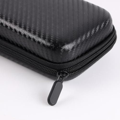OSALADI Wear-Resistant EVA Shockproof Storage Bag for Travel Toiletry and Medicine Kit Suitable for Paramedic and Travel Safety Black — view 3