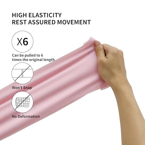 PROIRON Multi-Functional Latex Resistance Bands Set [2 in 1], 2M Long Exercise Band & 0.6M Mini Loop Band, for Women/Men Pilates, Stretching, Strength Training, Yoga, Gym, Fitness, Light — view 4