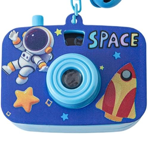 Camera Projector Keychain - Space Astronaut LED Projector Backpack Decor — view 3