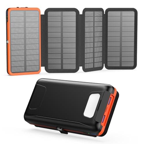 A ADDTOP Solar Power Bank 20000mAh 22.5W Solar Charger with USB C Port