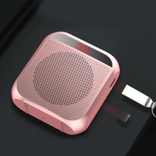 S17 Wireless Voice Amplifier with LED Display, Rose Gold — view 6
