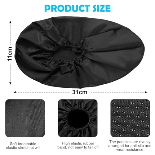 flintronic 4 Pairs Reusable Overshoes, Waterproof Non-Slip ShoeCovers, Shoe Covers Suitable for Keeping Floor/Carpet Clean and Tidy, Thickened Dustproof Overshoes — view 2