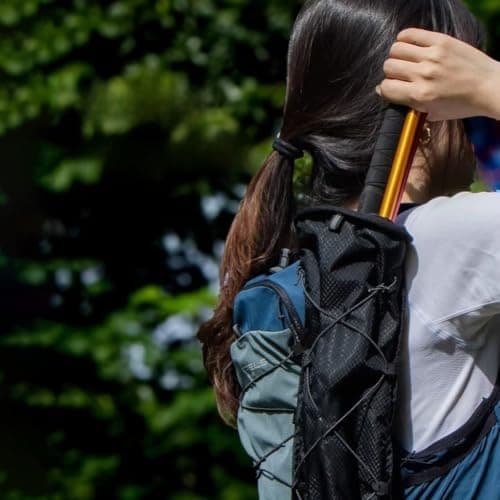 Posheliox Ultralight Hiking Pole Storage Bag, Foldable — view 3