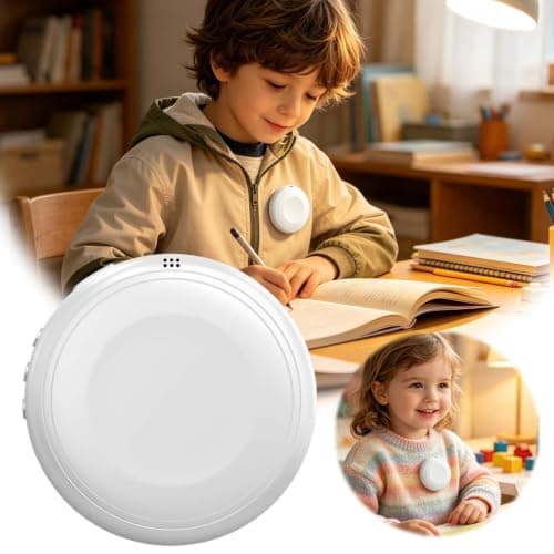Language Device Real Voice Translation Machine Portable Two Way for Business Travel Learning (White, 7cm) — view 3