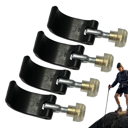 Replacement Hiking Stick Lock,Handle Lock for Walking Stick | Quick Release & Supplies for Climbing Camping Hiking Mountain — view 6