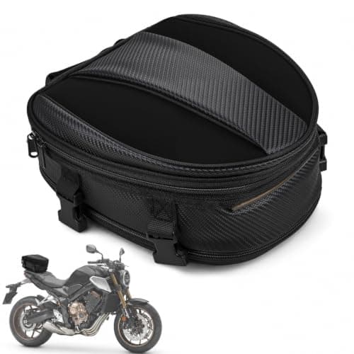 JFG RACING Motorcycle Bag,Motorcycle Tail Bag,Waterproof Motorbike Seat Bag