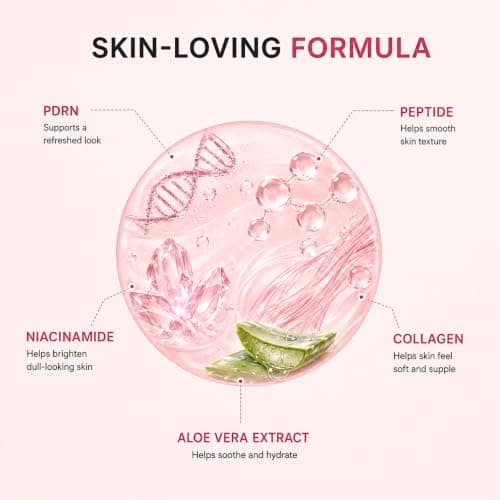 Pink Tone-Up PDRN Sunscreen SPF 50+, Glow Collagen Sunscreen SPF 50, 50g — view 3