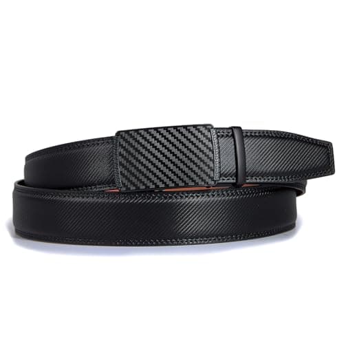 Vatan Men's Belt Leather Ratchet Belt for Men Dress Casual Every Day — view 5