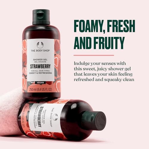 Strawberry Treats Gift Set, 2-Piece Full-Size Body Care (Worth £10.5) — view 3