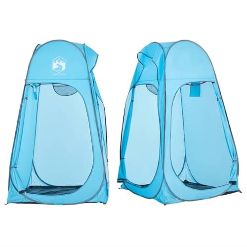 Mangloder Privacy Tent, Blue, Pop-Up, Waterproof, Lightweight, Portable, for Camping, Hiking, Trekking, Outdoor, Festivals, Garden, Beach, Fishing, Travel Backpack — view 4