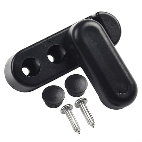 SageFurned Screw Lock Made of ABS for Caravan Folding Table, for Robust Table Lock up to 18 mm Thickness, Lightweight Camping Accessories (Rotary Buckle) — view 3