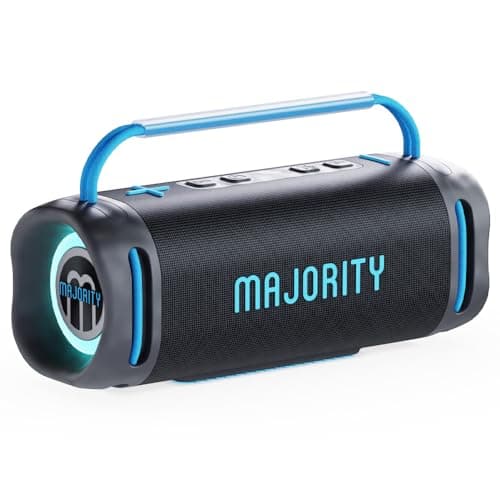 MAJORITY Move 4 Portable Bluetooth Speaker Wireless | Dynamic LED Effects — view 4