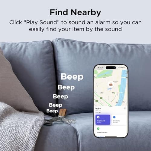 UGREEN FineTrack Mini Tracker Tag for Apple Find My, Replaceable Battery — view 5