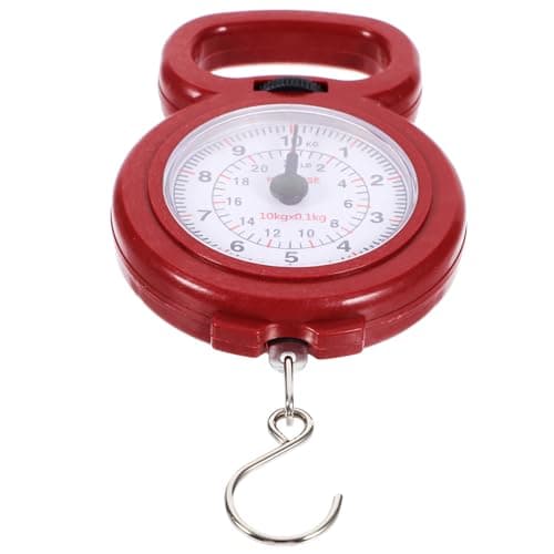 Luxshiny 10kg Portable Hanging Scale Luggage Fishing Weight Scale With Hook — view 2