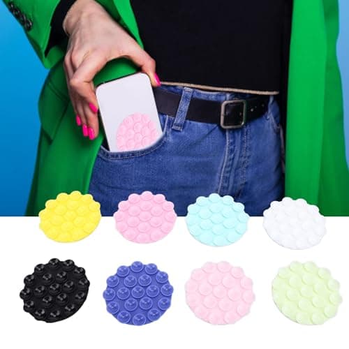 Topiky Silicone Suction Cup Phone Case Mount, 8 Pack — view 2