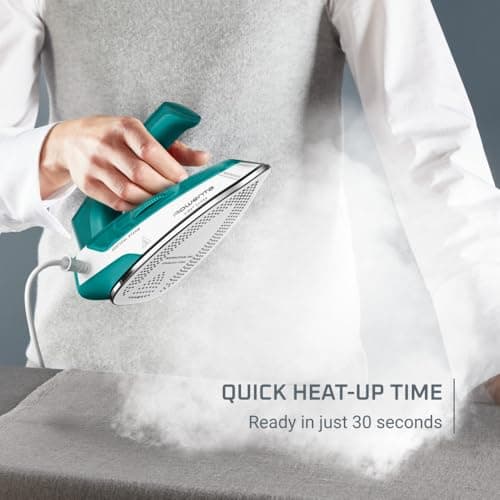 Rowenta Travel Steam Iron, Compact Foldable Design, Dual Voltage (120V-240V), 65ml Water Tank, Lightweight Portable Iron for Travel, Fast Heating, Steam — view 5