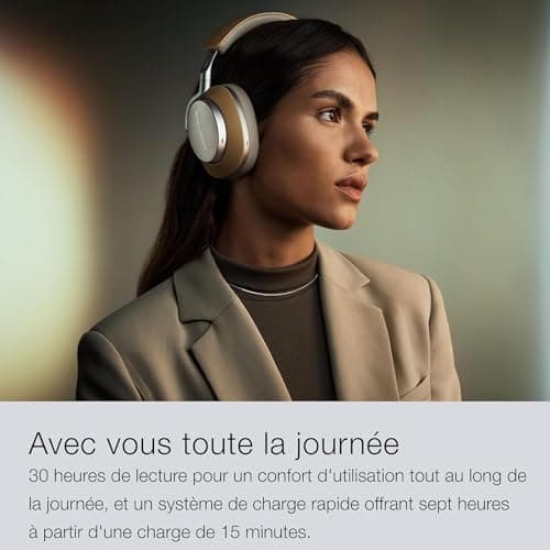 Bowers & Wilkins Px8 Wireless Headphones - Royal Burgundy — view 6