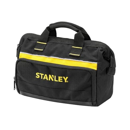 STANLEY 12in Heavy-Duty Multi-Pocket Storage Tool Bag, 1-93-330