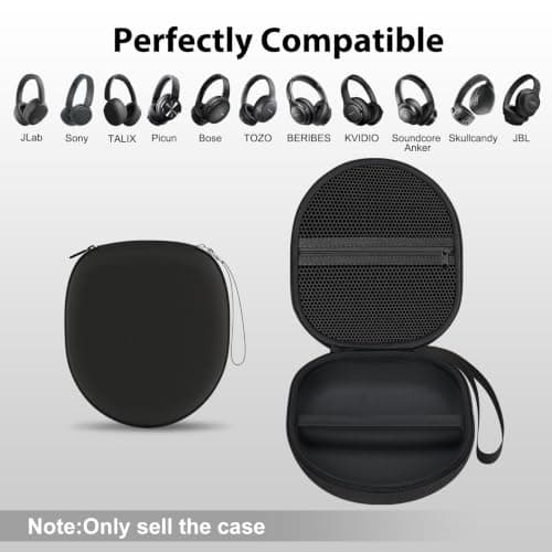 XANAD Headphone Case Hard Shell for Sony/Soundcore Anker/JBL/KVIDIO/Bose — view 2