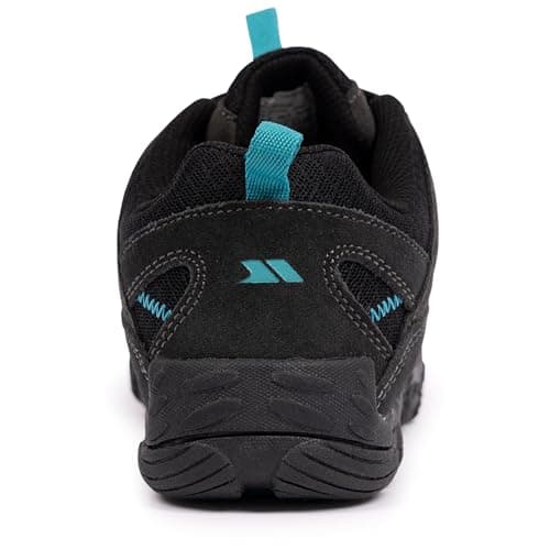 Trespass Womens Breathable Walking Shoes Fell Charcoal/Teal in Size - 37 — view 3