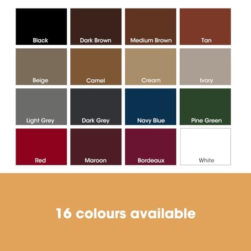 Furniture Clinic Leather Repair Paint & Dye | Self Seal Colourant for Quick and Easy Leather Repair | Suitable for Sofas, Car Seat, Shoes, Handbag, and More - Cream 50ml — view 3