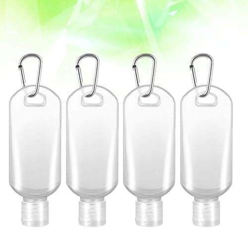 8 Pack 50ml Refillable Travel Bottles with Hook for Lotion — view 6
