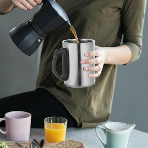Stainless Steel Insulated Pot 2pcs 350ml with Handle Back to School Party — view 5