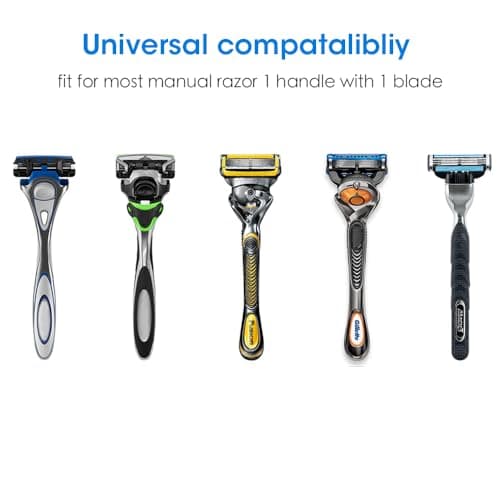 Nincha Manual Razor Travel Case Portable Plastic Manual Razor Trimmer Protector Gray — view 6