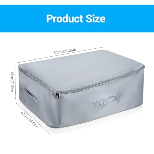 2 Pcs Large Compression Packing Cubes, Bedding Storage Bags — view 2