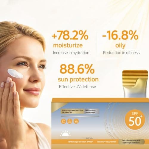 2 * 50 Pack Travel Size Sunscreen SPF 50+,Mini Sun Cream for Face & Body — view 6